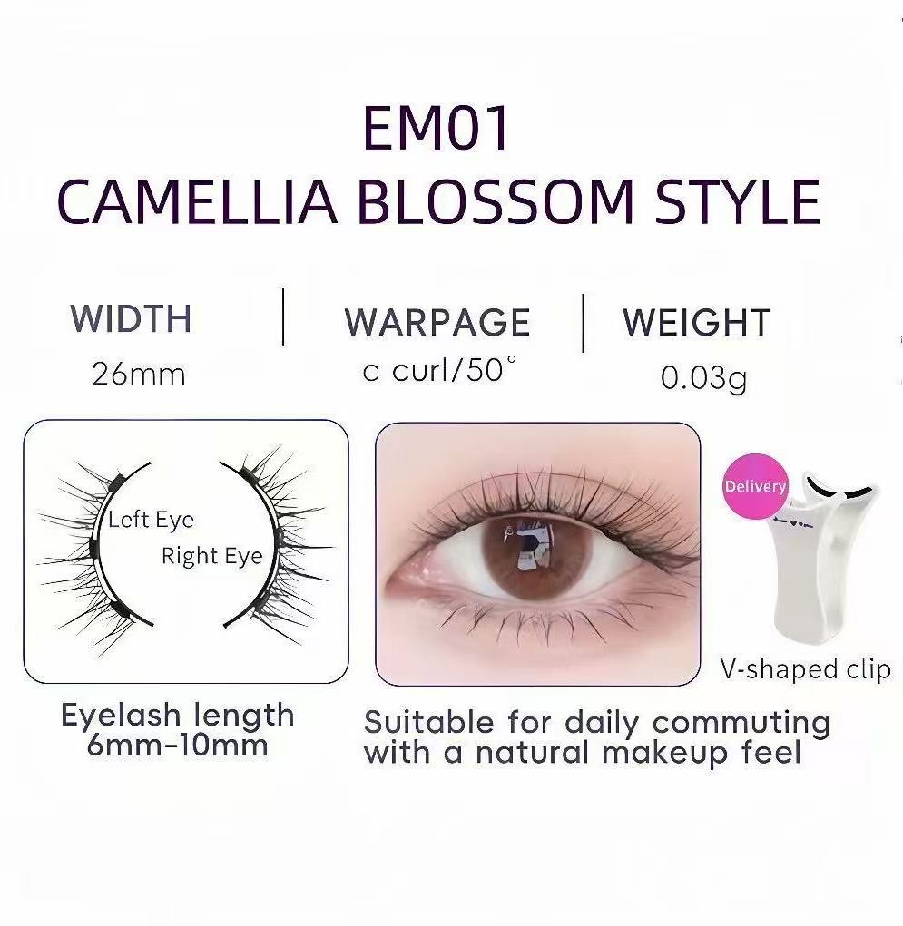 Fluffy Magnetic Eyelashes Set™
