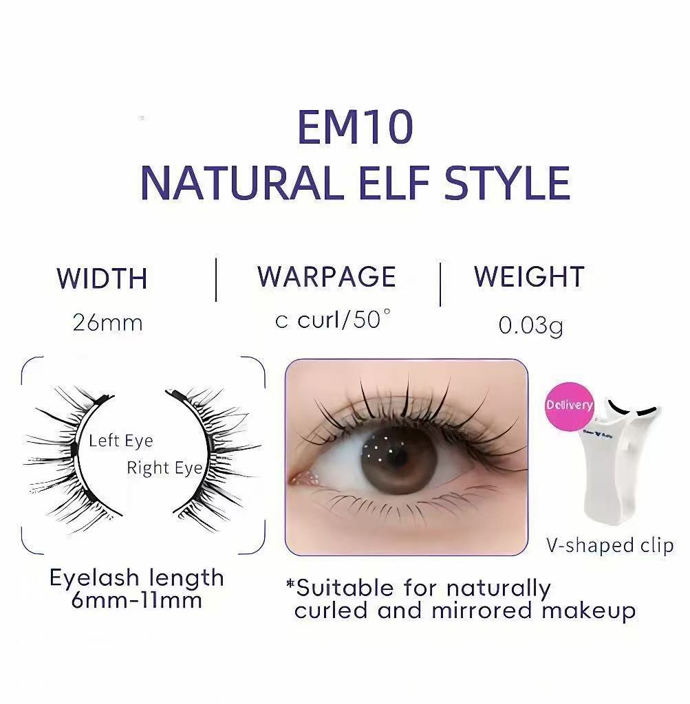 Fluffy Magnetic Eyelashes Set™
